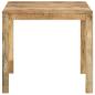 Preview: Esstisch Massivholz Mango 82x80x76 cm