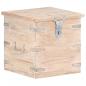 Preview: Truhe 40x40x40 cm Akazie Massivholz