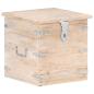 Preview: Truhe 40x40x40 cm Akazie Massivholz