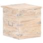 Preview: Truhe 40x40x40 cm Akazie Massivholz
