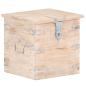 Preview: Truhe 40x40x40 cm Akazie Massivholz