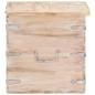 Preview: Truhe 40x40x40 cm Akazie Massivholz
