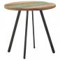 Preview: ARDEBO.de - Esstisch 80 cm Altholz Massiv
