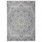 Preview: ARDEBO.de - Outdoor-Teppich Flachgewebe 140x200 cm Blaues Muster
