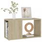 Preview: TV-Schrank Sonoma-Eiche 60x24x32 cm Holzwerkstoff