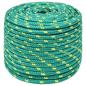 Preview: Bootsseil Grün 14 mm 50 m Polypropylen