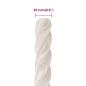 Preview: Arbeitsseil Weiß 20 mm 25 m Polypropylen