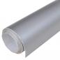 Preview: Autofolien 2 Stk. Matt-Silber 100x150 cm+50x150 cm