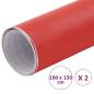 Preview: Autofolien 2 Stk. Matt-Rot 100x150 cm