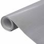 Preview: Autofolien 2 Stk. 4D Silber 100x150 cm+50x150 cm