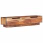 Preview: TV-Schrank 145x30x30 cm Massivholz
