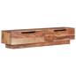 Preview: TV-Schrank 145x30x30 cm Massivholz