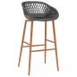 Preview: Barhocker 2 Stk. Grau
