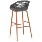 Preview: Barhocker 2 Stk. Grau