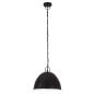 Preview: Hängelampe Vintage Industriestil 25 W Schwarz Rund 31 cm E27