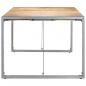 Preview: ARDEBO.de - Esstisch 220x100x75 cm Raues Mango-Massivholz