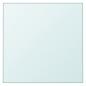 Preview: ARDEBO.de - Tischplatte Transparent 30x30 cm Hartglas