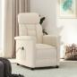 Preview: ARDEBO.de - Relaxsessel Elektrisch Beige Mikrofasergewebe