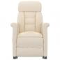 Preview: Relaxsessel Elektrisch Beige Mikrofasergewebe