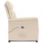 Preview: Relaxsessel Elektrisch Beige Mikrofasergewebe