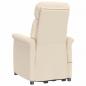 Preview: Relaxsessel Elektrisch Beige Mikrofasergewebe
