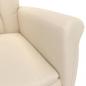 Preview: Relaxsessel Elektrisch Beige Mikrofasergewebe