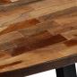 Preview: Couchtisch Recyceltes Massivholz Teak Oval 120x60x30 cm