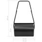 Preview: Rasenwalze Schwarz 63 cm 50 L
