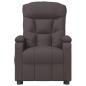 Preview: Massagesessel Elektrisch Dunkelbraun Stoff