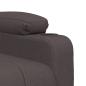 Preview: Massagesessel Elektrisch Dunkelbraun Stoff