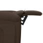 Preview: Massagesessel Elektrisch Dunkelbraun Stoff