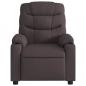 Preview: Relaxsessel Dunkelbraun Stoff