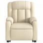 Preview: Relaxsessel mit Aufstehhilfe Creme Stoff
