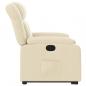 Preview: Relaxsessel mit Aufstehhilfe Creme Stoff