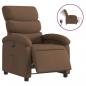 Preview: Relaxsessel Elektrisch Braun Stoff