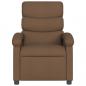 Preview: Relaxsessel Elektrisch Braun Stoff