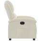Preview: Relaxsessel Elektrisch Creme Samt