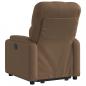 Preview: Relaxsessel mit Aufstehhilfe Braun Stoff