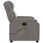 Preview: Massagesessel Elektrisch Taupe Stoff