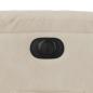 Preview: Relaxsessel Elektrisch Beige Mikrofasergewebe