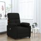 Preview: ARDEBO.de - Massagesessel Schwarz Stoff