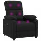 Preview: Massagesessel Schwarz Stoff