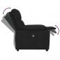 Preview: Massagesessel Schwarz Stoff