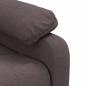 Preview: Relaxsessel Dunkelbraun Stoff