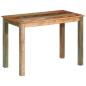 Preview: ARDEBO.de - Esstisch 110x55x76 cm Altholz Massiv