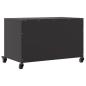 Preview: TV-Schrank Schwarz 68x39x43,5 cm Stahl