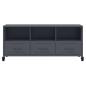 Preview: TV-Schrank Anthrazit 100,5x39x43,5 cm Stahl