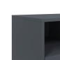 Preview: TV-Schrank Anthrazit 100,5x39x43,5 cm Stahl