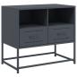 Preview: TV-Schrank Anthrazit 68x39x60,5 cm Stahl