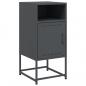 Preview: Nachttische 2 Stk. Anthrazit 36x39x78 cm Stahl